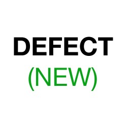 Defect Items (New)